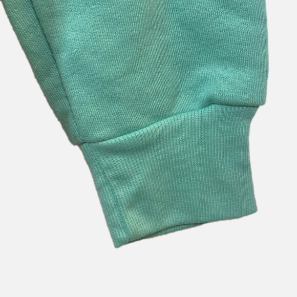 LAGACI Teal & White Colorblock Hoodie - Size M - Picture 8 of 12